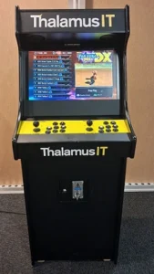 Arkadspel med branding