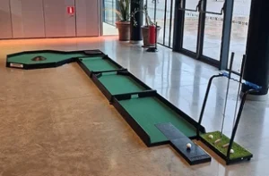 Vår golfbana passar bra på mässor