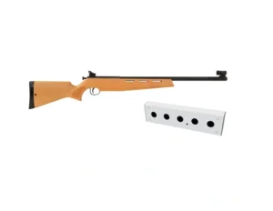 Skidskytte gevär och måltavla