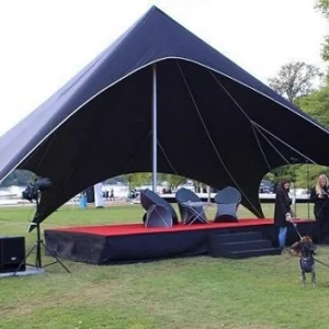 Scentält utanför Sjöhistoriska museet