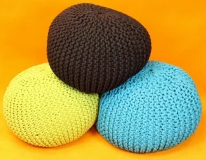 hyra sittpuff stickade stockholm