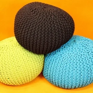 hyra sittpuff stickade stockholm