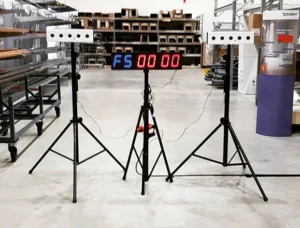 Tävling i skidskytte i Stockholm